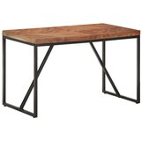  Blagovaonski stol 120 x 60 x 76 cm masivno drvo bagrema i manga | shoptok.hr