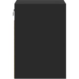  Zidni TV ormarići s LED svjetlima 2 kom crni 41x31x45 cm | Eponuda.ba