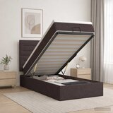  Krevet od pjene s madracem i LED-om Tamno smeđa 90 x 200 cm | shoptok.hr