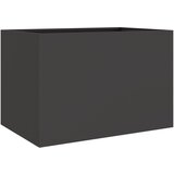 Maison Chic Cvetlično korito - Cvetlični Lonec črno 62x40x39 cm jeklo, (21788806) | Shoptok.si