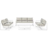 BIZZOTTO Bijela vrtna sofa aluminijska Merrigan – | shoptok.hr