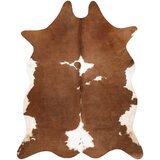 RugsX Preproge Umetna kravja koža, Krava G5070-2 Rjava-bela kož 180x220 cm Kostanjeva | Shoptok.si
