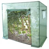Baštenski plastenik za paradajz – zeleni, 200 × 77 × 168/146 cm 5507