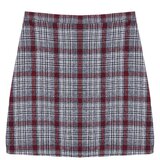 Trendyol Navy Blue Plaid Stitching Fabric Mini Woven Skirt | Eponuda.ba