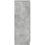  Komoda siva boja betona 60 x 35 x 98,5 cm od konstruiranog drva | Eponuda.com