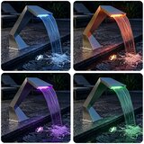  Vodopad za bazen s RGB LED-ima Nehrđajući čelik Srebrna | Eponuda.ba