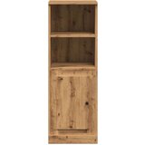 vidaXL Visoka omarica artisan hrast 36x35,5x103,5 cm inženirski les | Shoptok.si