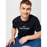 4f Funkcionalna majica nočno modra / bela | Shoptok.si