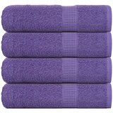  Ručnici za kupanje FROGN 4 kom ljubičasti 100x150 cm 360 g/m² | shoptok.hr