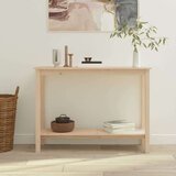  Konzolna mizica 110x40x80 cm trdna borovina, (20818297) | Shoptok.si