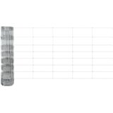 vidaXL Poljska ograja 0.8x50 m pocinkano jeklo | Shoptok.si