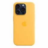 Apple iphone 15 pro silicone case with magsafe - sunshine cene