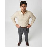 Polo Ralph Lauren CHEMISE AJUSTEE CUSTOM FIT EN POPELINE RAYEE Bež | shoptok.hr