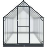  Rastlinjak v vrtu z vrati Antracit 183,5 x 423,5 x 207 cm, (5000288597) | Shoptok.si