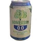 ELDERFLOWER&LIME 0% ALK 0.33L