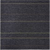  Tepih pločica Tamnosiva s prugama 50 x 50 cm 20 pcs | shoptok.hr