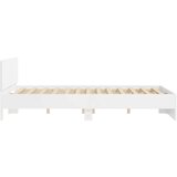 vidaXL Okvir za krevet s uzglavljem bijeli 140 x 190 cm | shoptok.hr