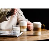 Vialli Design Rumene steklene skodelice v kompletu za kapučino 2 ks 350 ml Livio – | Shoptok.si