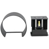  LED spoljašnja zidna svetiljka LED/6W/230V 4000K IP65 crna | Eponuda.com