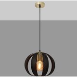  Visilica na sajli NEWTON 1xE27/15W/230V crna/zlatna | Eponuda.com