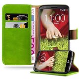 Cadorabo Case, združljiv z LG v travni zeleni barvi - zaščitni pokrov z magnetnim zapiranjem, stoječo funkcijo in režo za kartico, (20570336) | Shoptok.si