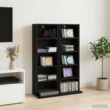 Cd ormar 2 kom. Crni hrast 33 x 23,5 x 97,5 cm | shoptok.hr
