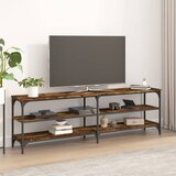 vidaXL TV omarica dimljeni hrast 160x30x50 cm inženirski les Cene