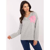 Italy Moda Sweatshirt-MI-BL-M6101.44-gray Cijene