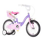 Visitor bicikl za devojčice lovely lil, 16"/9", ljubičasti | ePonuda.com
