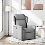 vidaXL Naslonjač od tkanine svjetlosivi | shoptok.hr