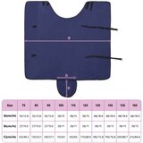  Pokrivač za konje Mornarsko plava 125 cm Poliester | shoptok.hr