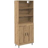  Highboard 2 kom. Umjetnički hrast 69,5 x 32,5 x 180 cm | shoptok.hr