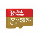 Sandisk SDHC 32GB extreme micro 100MB/s V30 UHS-I U3+ SD adapterom. Cene