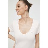 Tommy Jeans Kratka majica ženski, roza barva | Shoptok.si