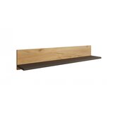 ADRK Stenska polica Ravi 100 cm - HRAST CRAFT ZLATI-RNA | Shoptok.si
