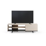 Marckeric Črna TV omarica 160x44x36 cm Cequoia – | Shoptok.si