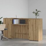  Recepcijski stol 200x50x103,5 cm od konstruiranog drva | shoptok.hr