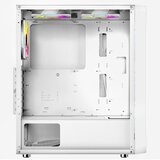 BIT FORCE SWAN ARGB-4 Gaming Midi Tower ATX kućište bez napajanja, bijelo | shoptok.hr