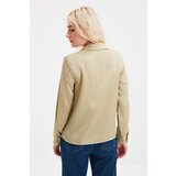 Trendyol Ženska košulja Basic bijela smeđa | krema | ePonuda.com