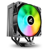 Sharkoon CPU A40 RGB BLACK AIR COOLER 120mm PWM 220W procesorski hladilnik | Shoptok.si