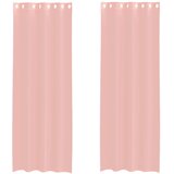 Voile zavjese s ušicama 2 kom narančaste 140x300 cm | Shoptok.si