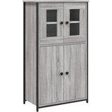 Maison Chic Komoda - Predalnik siva sonoma 62x32x106,5 cm inženirski les, (21717115) | Shoptok.si