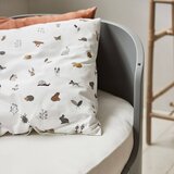 Leander® otroška rjuha za posteljo junior 70x140 snow (2 kosa) | Shoptok.si