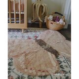 Lorena Canals Svetlo rožnata/bež pralna ročno tkana bombažna otroška preproga 90x120 cm Baby Butterfly – | Shoptok.si