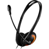 Canyon PC headset HS-01 PC Mic Flat 1.8m Black Orange | Eponuda.com