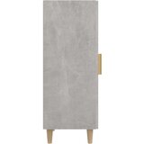  Komoda betonsko siva 34,5x34x90 cm konstruiran les, (20654795) | Shoptok.si