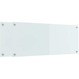  Kuhinjski zid 2 pcs Bijelo 100 x 40 cm Staklo otporno na udarce | Eponuda.com