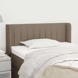  Vzglavje z ušesi taupe 83x16x78/88 cm blago, (20953121) | Shoptok.si