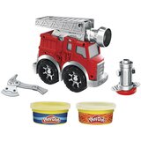 Hasbro Play-Doh Kolesa gasilsko vozilo z glino za modeliranje in dodatki, Ve?barvno, (21552600) Cene