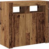  Komoda s LED svjetlima boja drva 80x35x75 cm konstruirano drvo | shoptok.hr